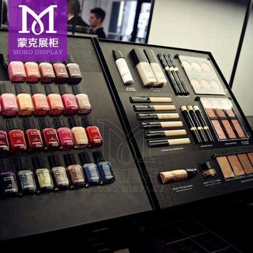 时尚化妆品香水店展示柜选型采购指南 亚克力烤漆展柜与摊位出租全解析